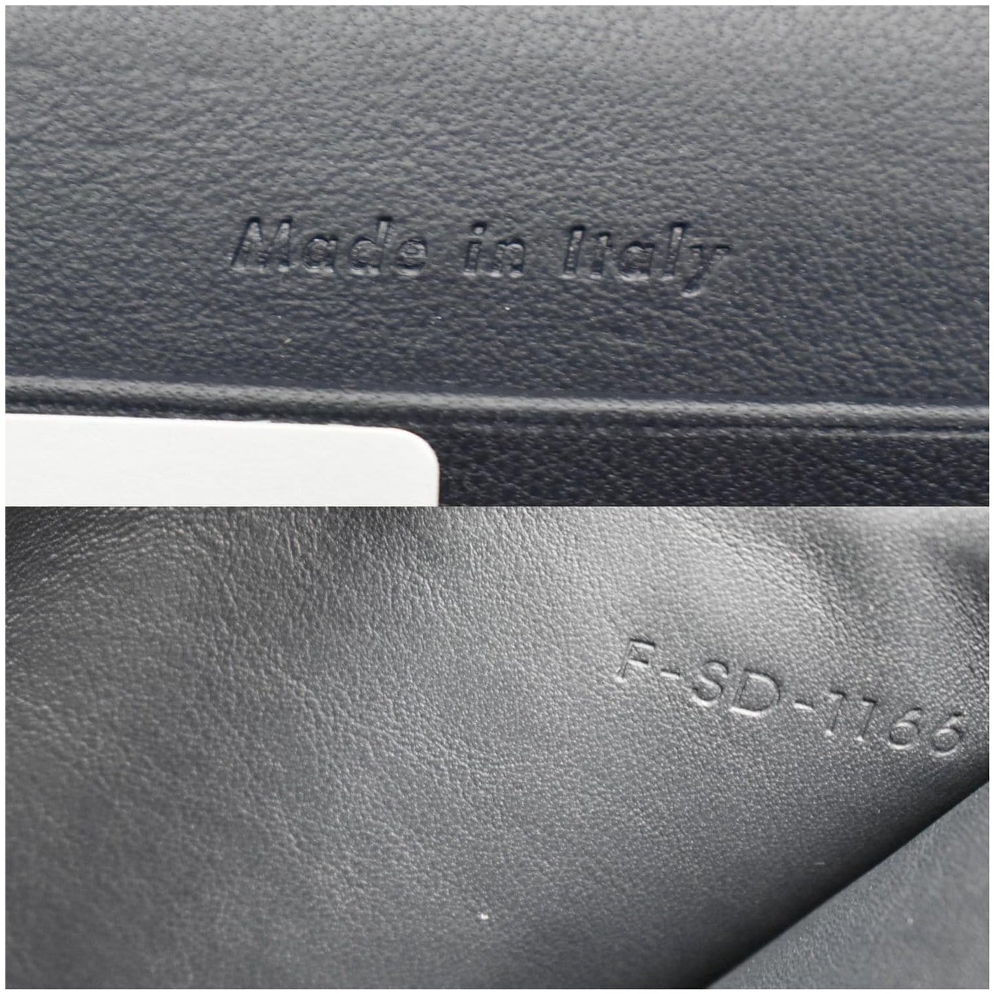 CELINE Pocket Envelope Leather Shoulder Bag Multicolor