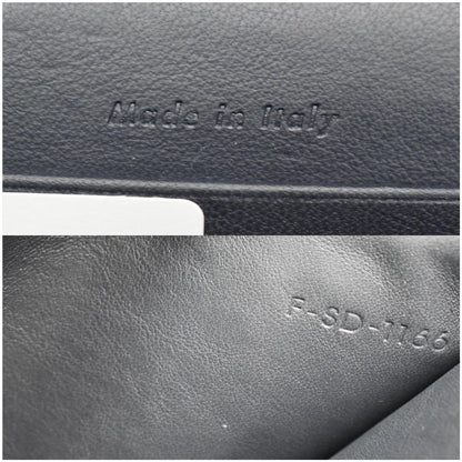 CELINE Pocket Envelope Leather Shoulder Bag Multicolor