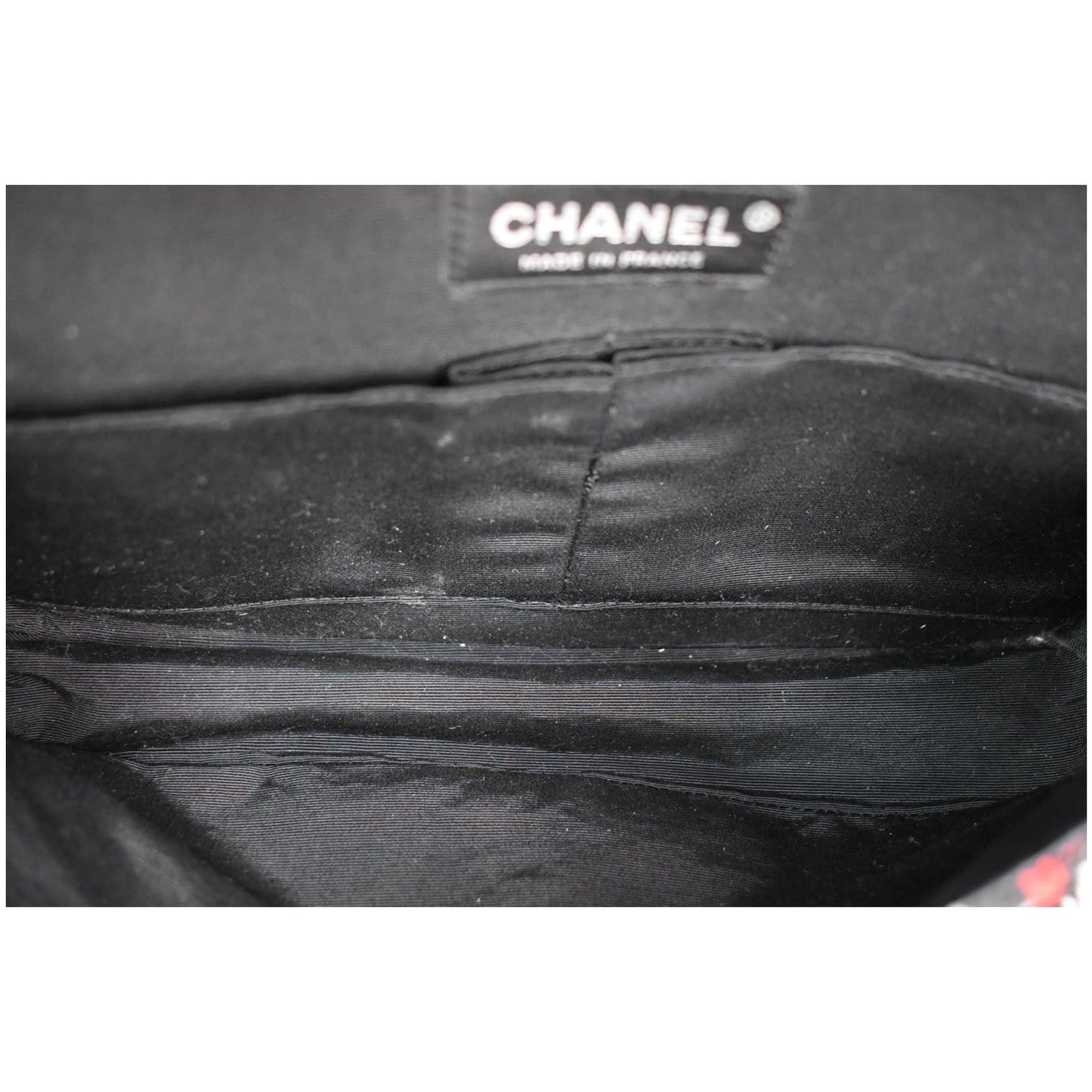 CHANEL Flap Tweed Fabric Shoulder Bag Multicolor