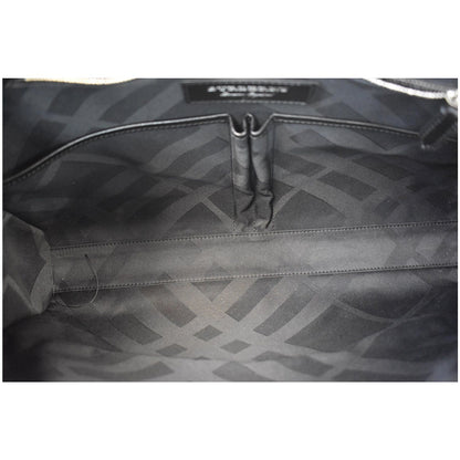 BURBERRY Large London Business Briefcase Messenger Bag Black