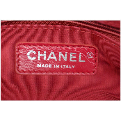 CHANEL Gabrielle Large Quilted Calfskin Leather Shopping Tote Bag Black