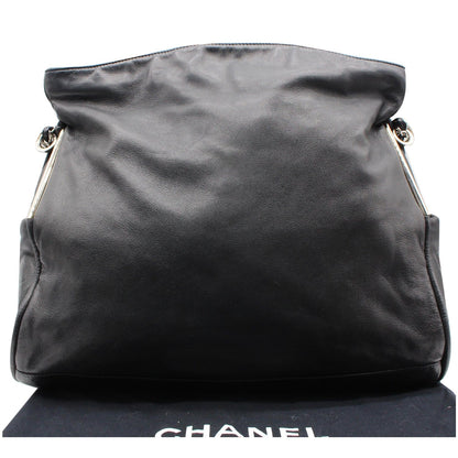 CHANEL Large Ultimate Soft Leather Hobo Bag Black