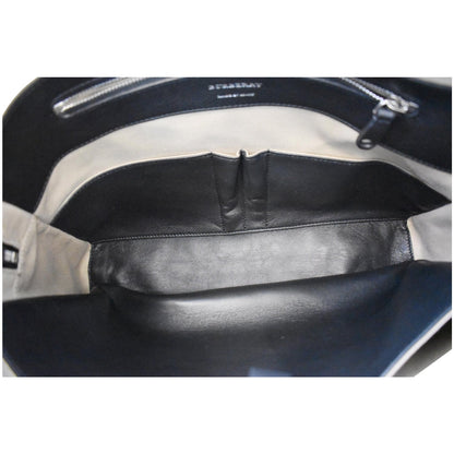 BURBERRY Ainsworth Leather Briefcase Bag Black