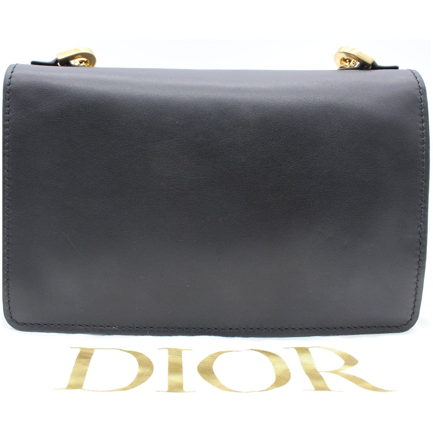 Christian Dior J'Adior Medium Calfskin Leather Flap Shoulder Bag Black - 10% OFF