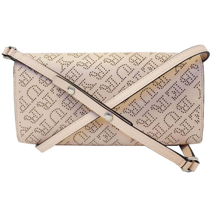 BURBERRY Hampshire Perforated Leather Crossbody Bag