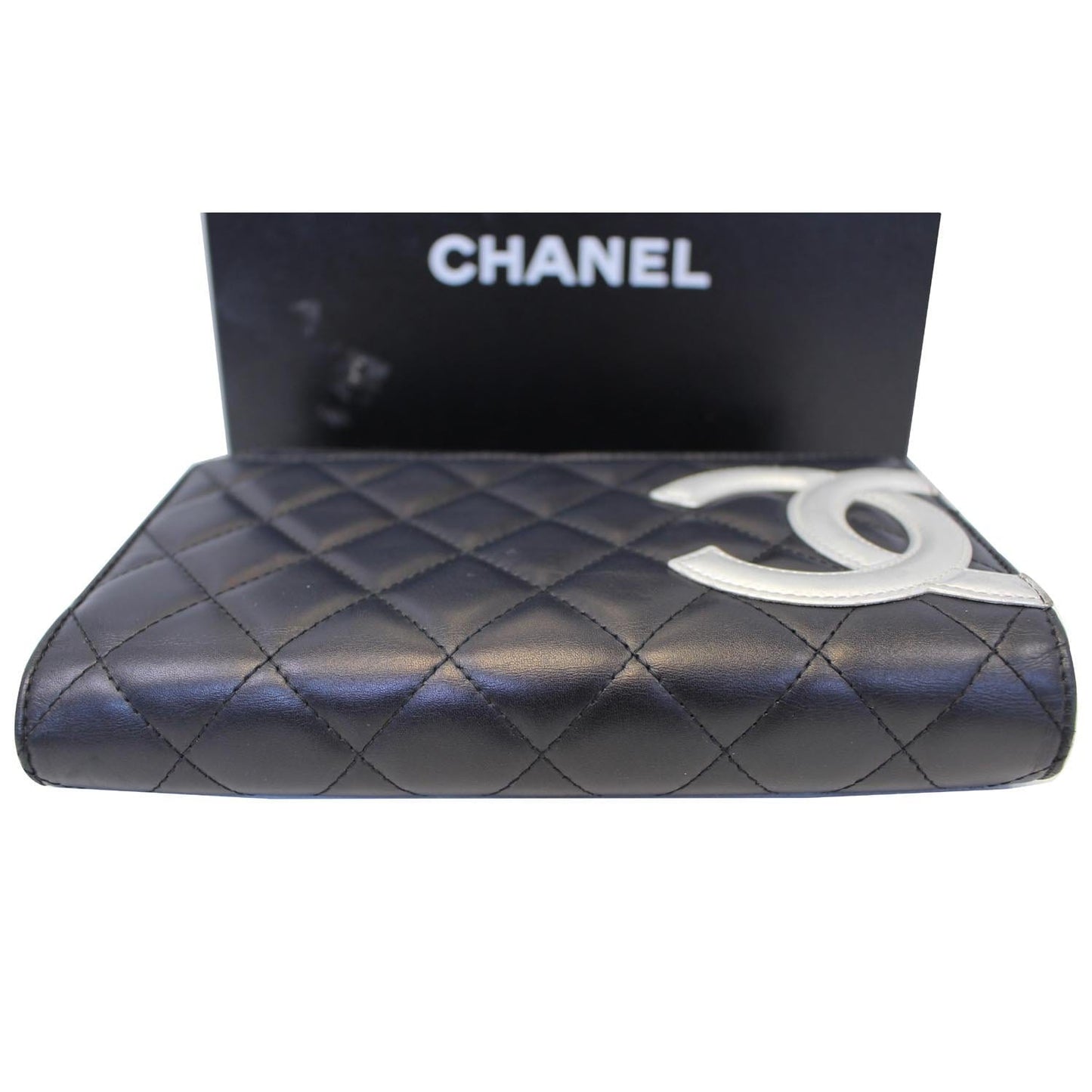 CHANEL Calfskin Quilted Cambon WOC Wallet On Chain