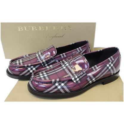 BURBERRY Gosha X Burberry Check Leather Loafers US 9 - 25% OFF