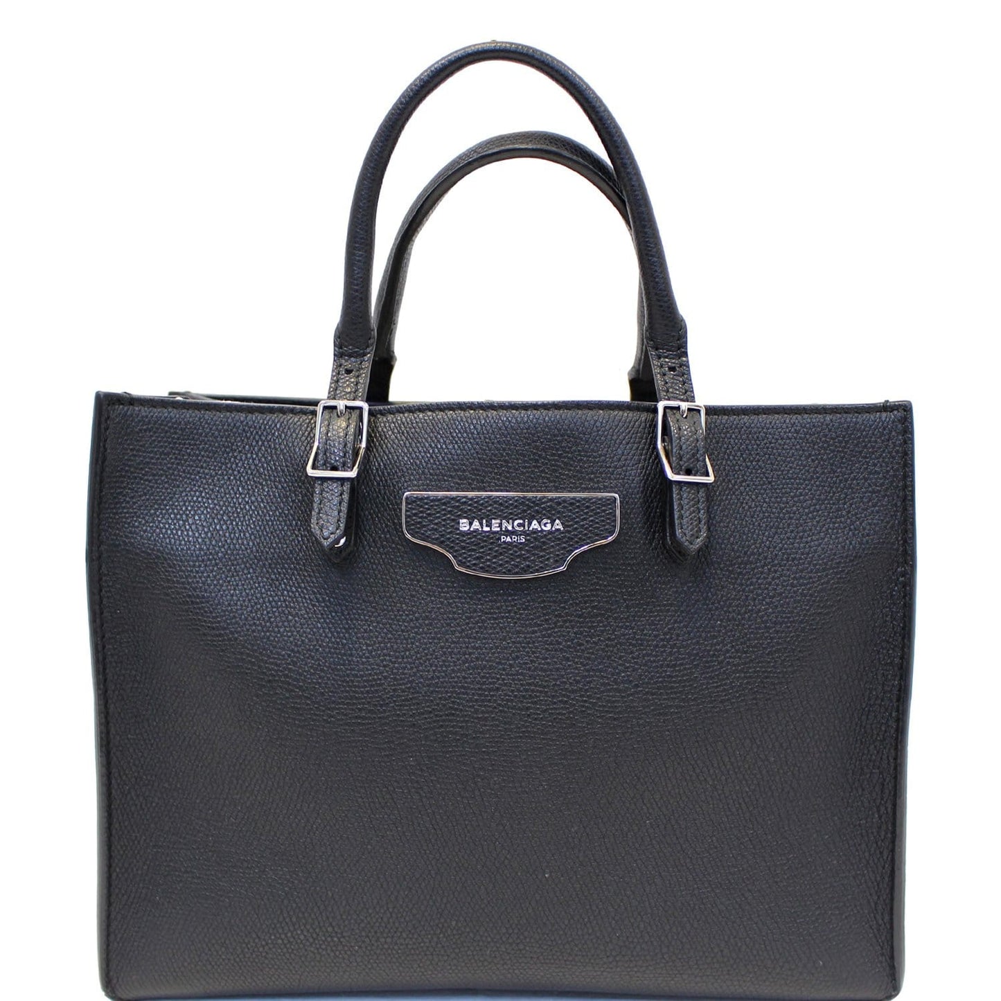 BALENCIAGA Papier A6 Calfskin Zip Around Shoulder Bag Black - 20% OFF