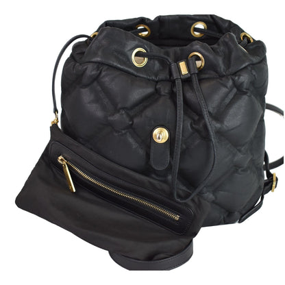 CHANEL Chesterfield Quilted Calfskin Backpack Black