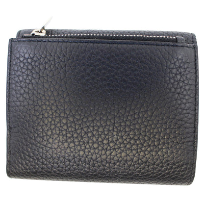 Christian Dior Noir Black Leather Wallet - Last Call