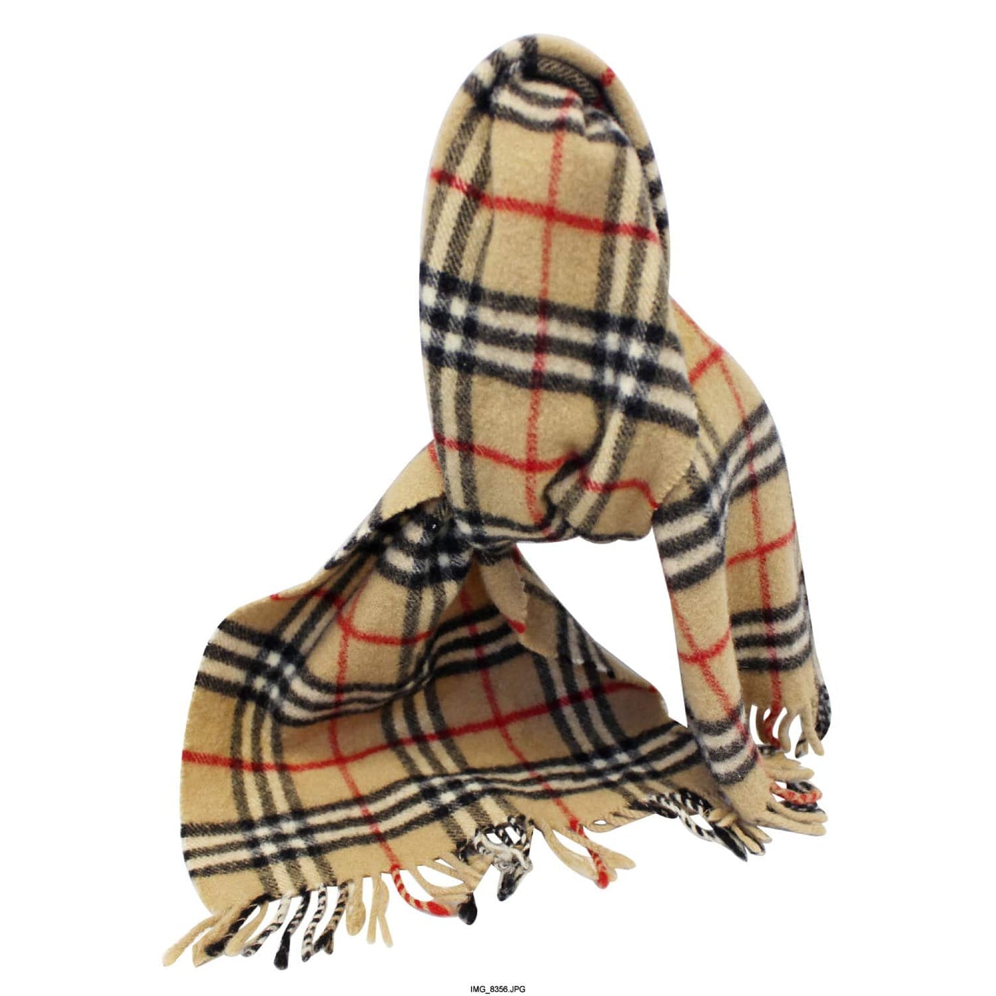 Burberry Nova Check Lambswool Scarf