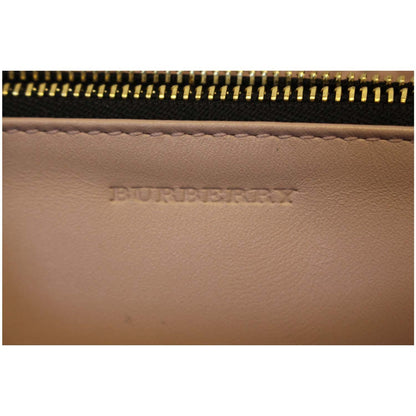 BURBERRY Signature Grain Madison Small Clutch Bag