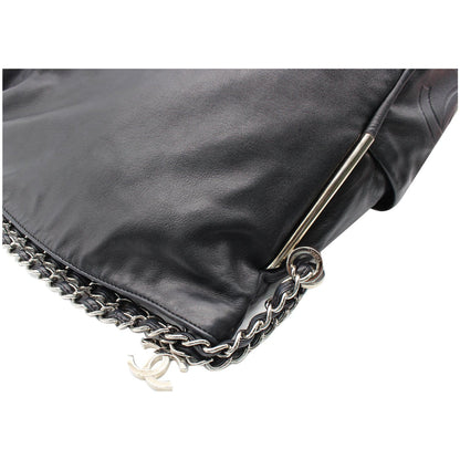CHANEL Large Ultimate Soft Leather Hobo Bag Black