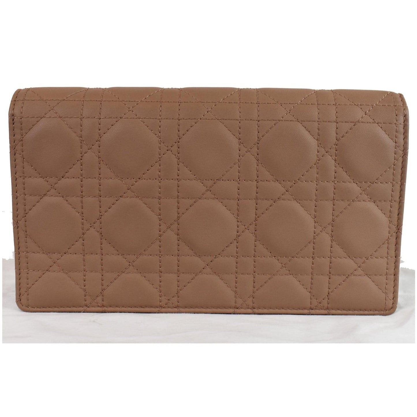 CHRISTIAN DIOR The Lady Dior Calfskin Chain Pouch Bag Blush Ultramatte - Final Sale