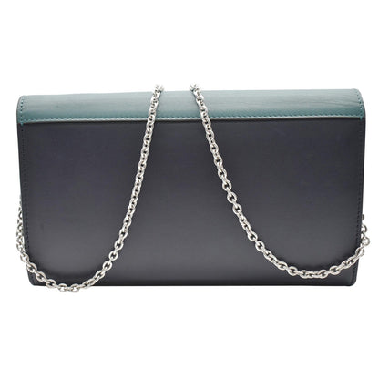 CELINE Pocket Envelope Leather Shoulder Bag Multicolor
