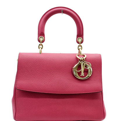 CHRISTIAN DIOR Be Dior Leather Flap Shoulder Bag Pink - 10% OFF
