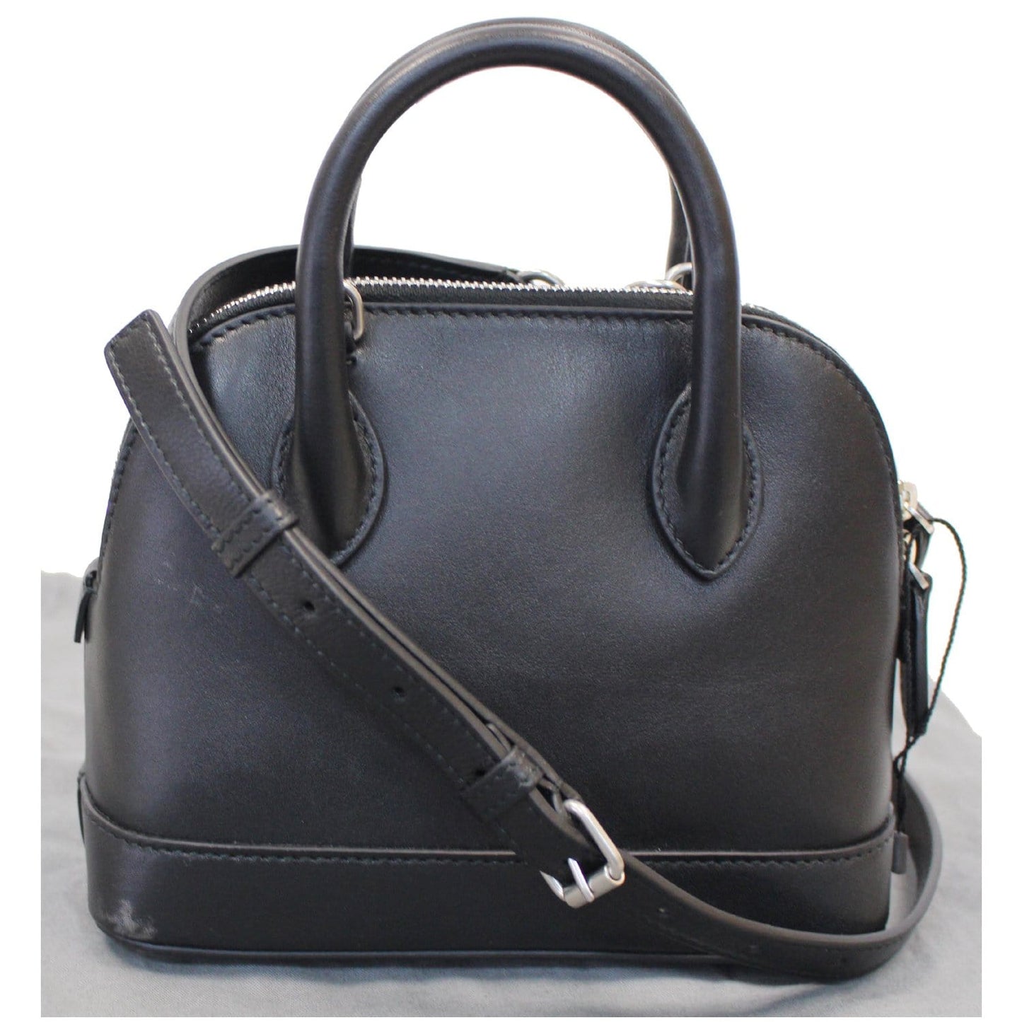 BALENCIAGA I Love Techno Ville Top Handle XXS Crossbody Bag Black - 20% OFF