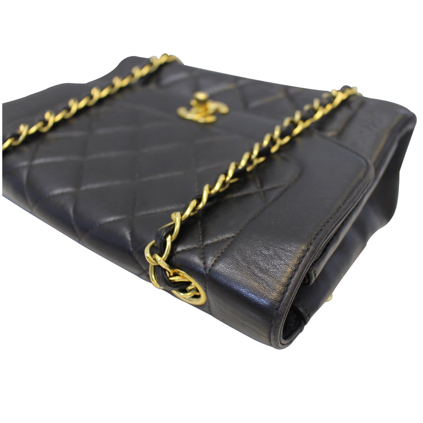 CHANEL Diana Classic Flap Quilted Leather Crossbody Bag