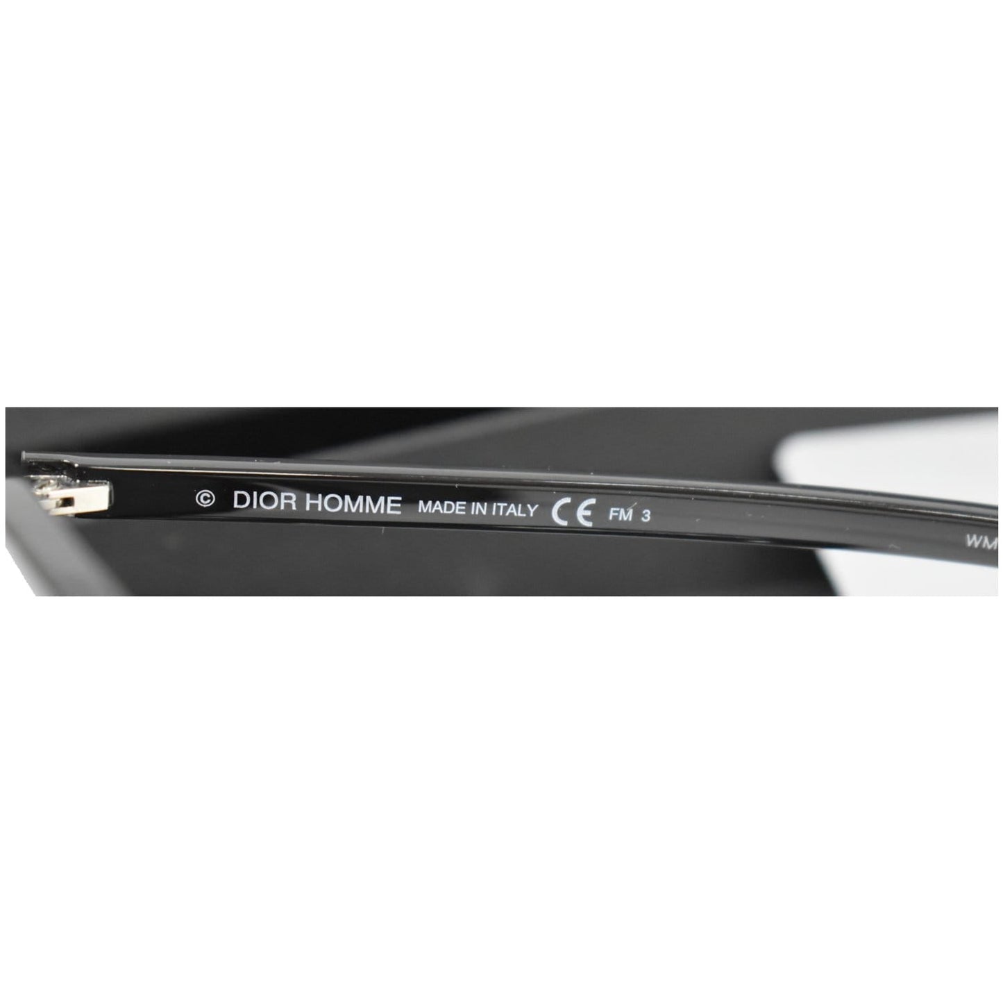 CHRISTIAN DIOR Homme BLACK273S-0807-2K Black Sunglasses Grey Lens