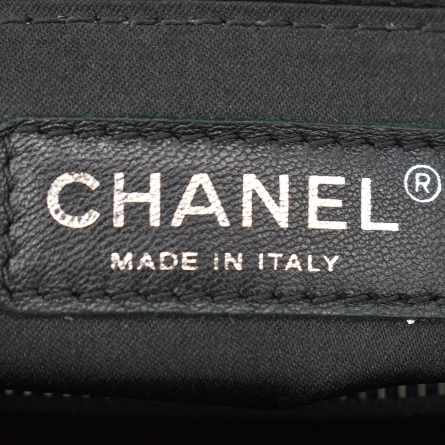 CHANEL XL Grand Quilted Caviar Leather Shopping Tote Bag Black