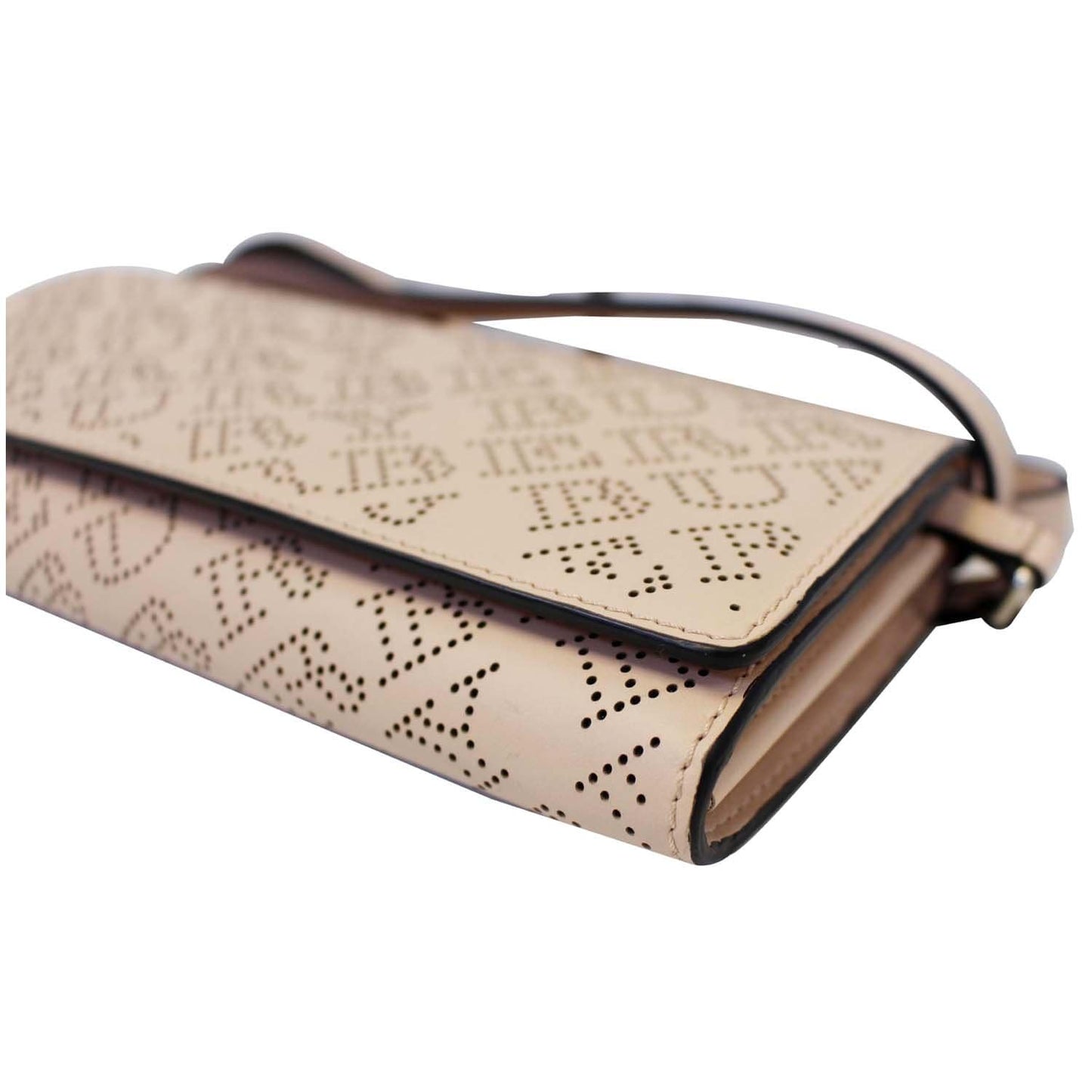 BURBERRY Hampshire Perforated Leather Crossbody Bag