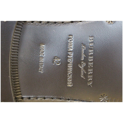 BURBERRY Gosha X Burberry Check Leather Loafers US 9 - 25% OFF