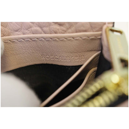 BURBERRY Signature Grain Madison Small Clutch Bag
