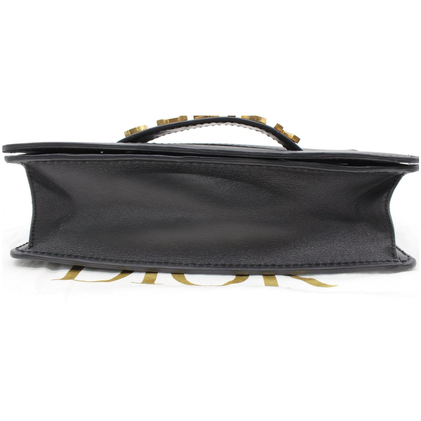 Christian Dior J'Adior Medium Calfskin Leather Flap Shoulder Bag Black - 10% OFF