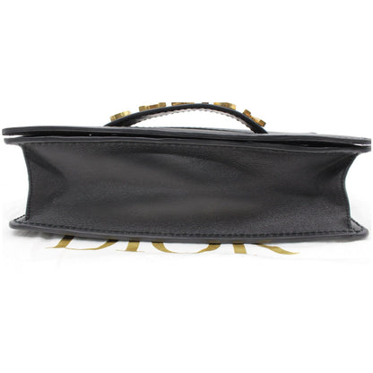 Christian Dior J'Adior Medium Calfskin Leather Flap Shoulder Bag Black - 10% OFF