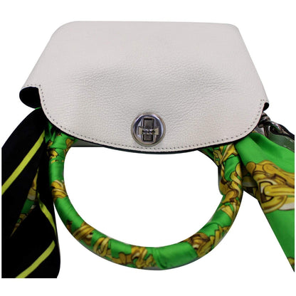 BALENCIAGA Flap Scarf XS Top Handle Crossbody Bag White - Last Call