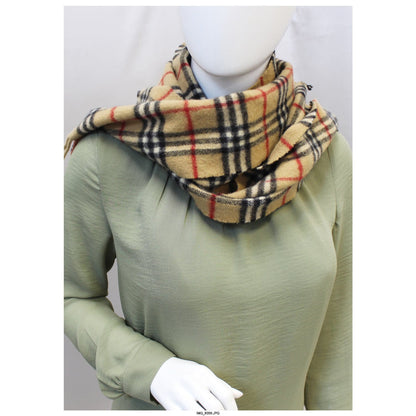 Burberry Nova Check Lambswool Scarf