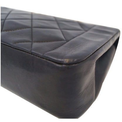 CHANEL Diana Flap Bag Quilted Lambskin Shoulder Bag Black