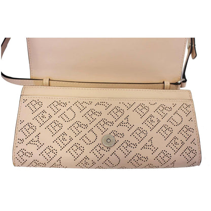 BURBERRY Hampshire Perforated Leather Crossbody Bag