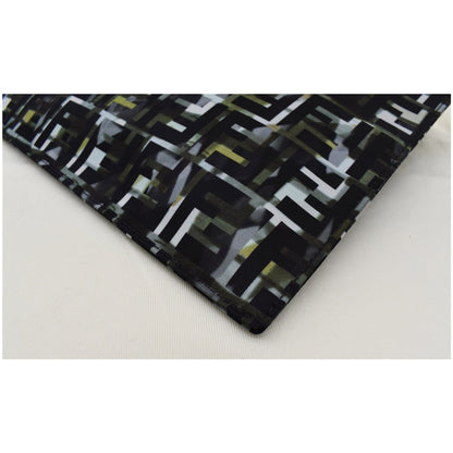 FENDI Camouflage FF Print Nylon Wristlet Pouch Multicolor