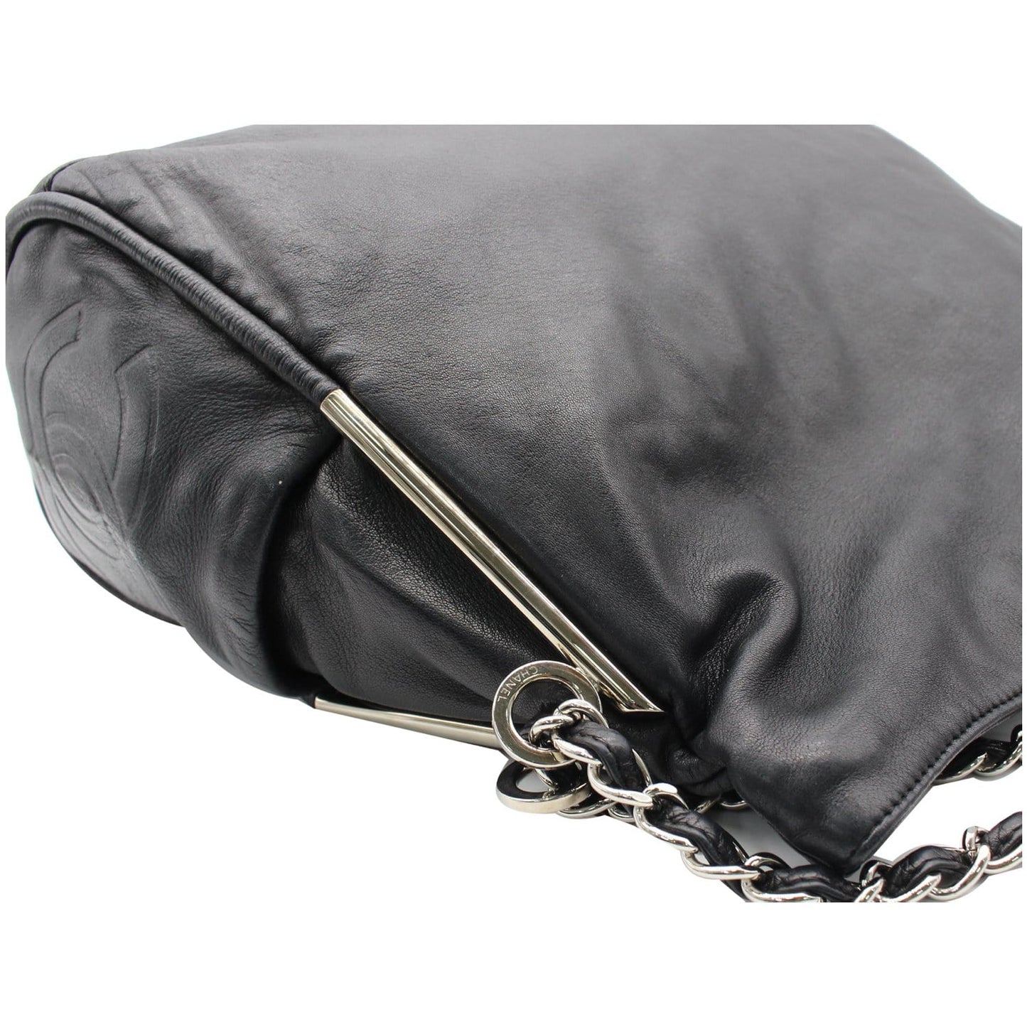 CHANEL Large Ultimate Soft Leather Hobo Bag Black