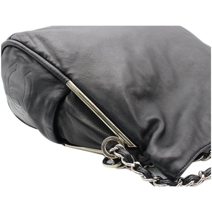 CHANEL Large Ultimate Soft Leather Hobo Bag Black