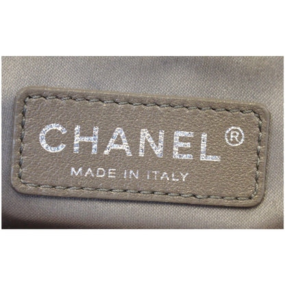 CHANEL Grand Shopping Caviar Leather Tote Shoulder Bag Blush Pink