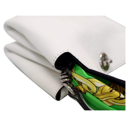 BALENCIAGA Flap Scarf XS Top Handle Crossbody Bag White - Last Call