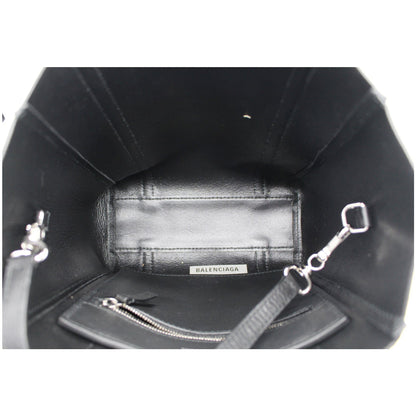 BALENCIAGA Everyday XXS Leather Tote Bag Black