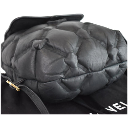 CHANEL Chesterfield Quilted Calfskin Backpack Black