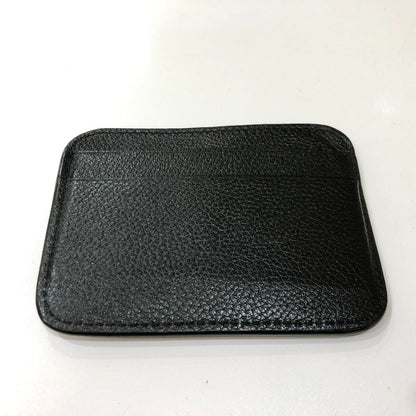 BALENCIAGA Card Case 593812 leather black logo