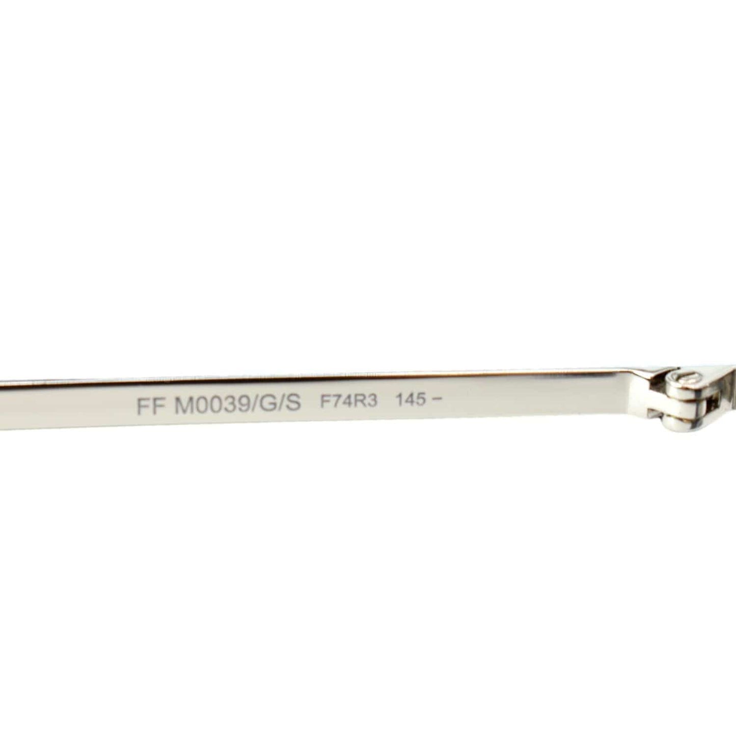FENDI Fabulous FF M0039/G/S F74R3 Silver Sunglasses Multicolor Mirrored Lens