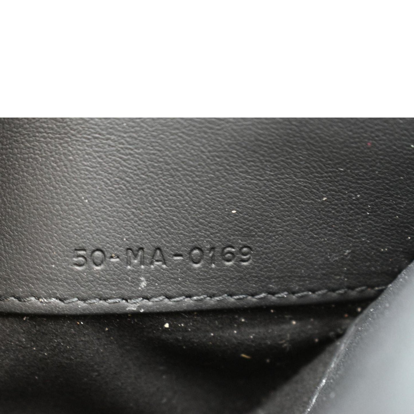 CHRISTIAN DIOR Saddle Mini Leather Shoulder Bag Black - Hot Deals