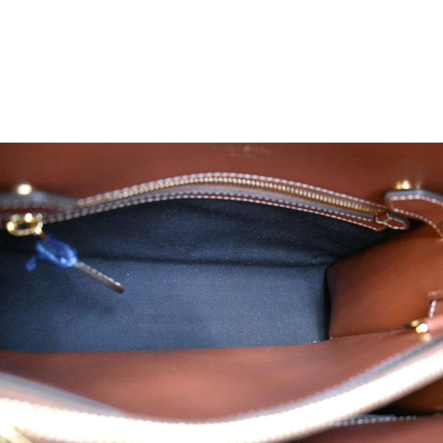 Burberry Vintage Check Two Handle Title Bag Multicolor
