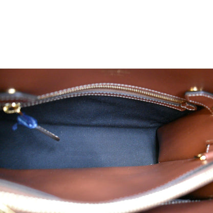 Burberry Vintage Check Two Handle Title Bag Multicolor