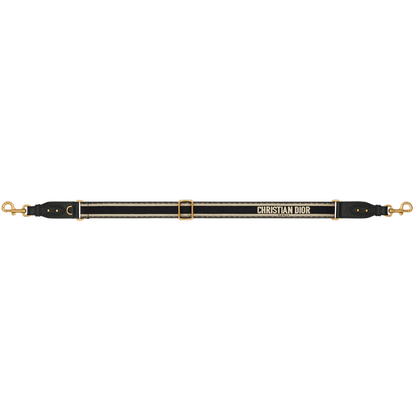 CHRISTIAN DIOR ADJUSTABLE SHOULDER STRAP WITH RING