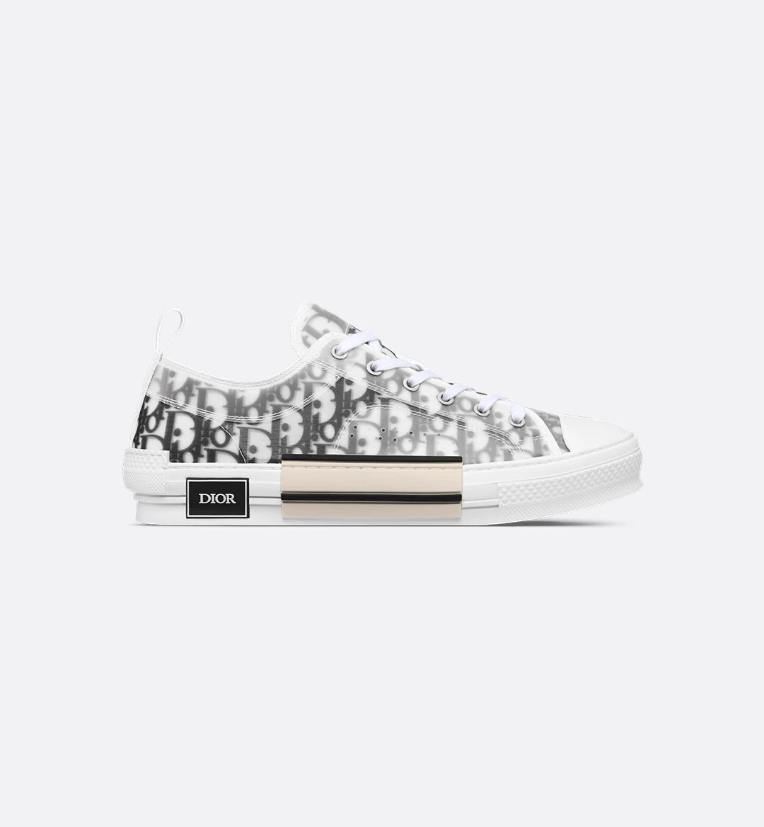 CHRISTIAN DIOR B23 DIOR OBLIQUE LOW-TOP SNEAKERS