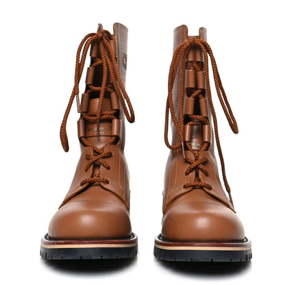 CHRISTIAN DIOR CALFSKIN QUEST COMBAT BOOTS