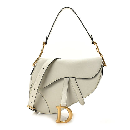 DIOR CALFSKIN LEATHER MINI SADDLE BAG WITH A STRAP