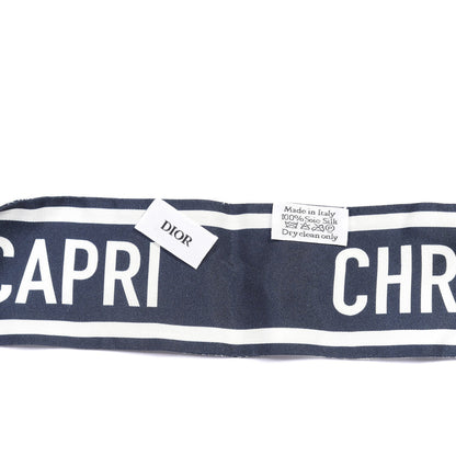 CHRISTIAN DIOR TOILE DE JOUY REVERSE CAPRI MITZAH SCARF
